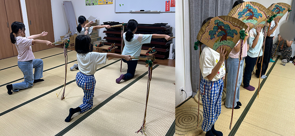 秋の例大祭準備